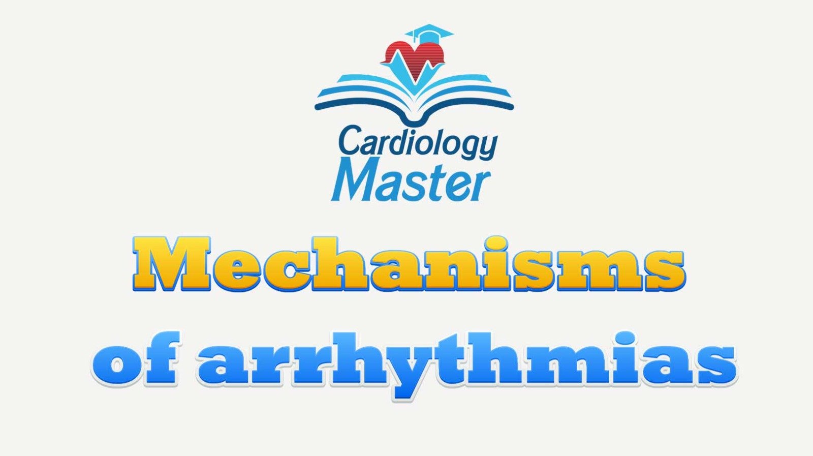 Mechanisms of arrhythmias