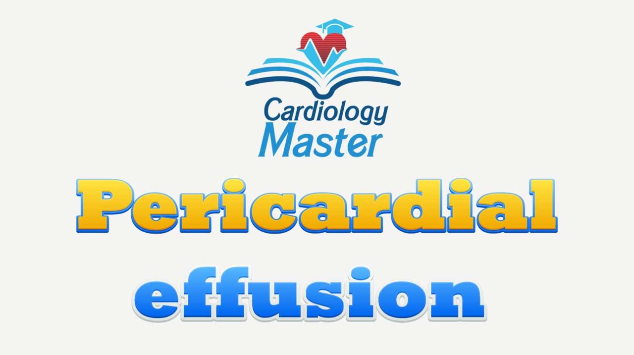 Pericardial effusion and cardiac tamponade