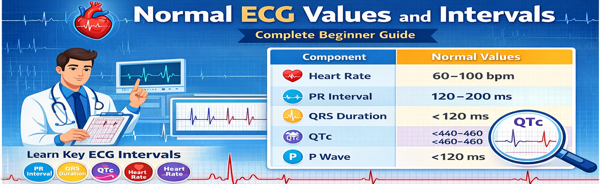 Normal ECG Values and Intervals