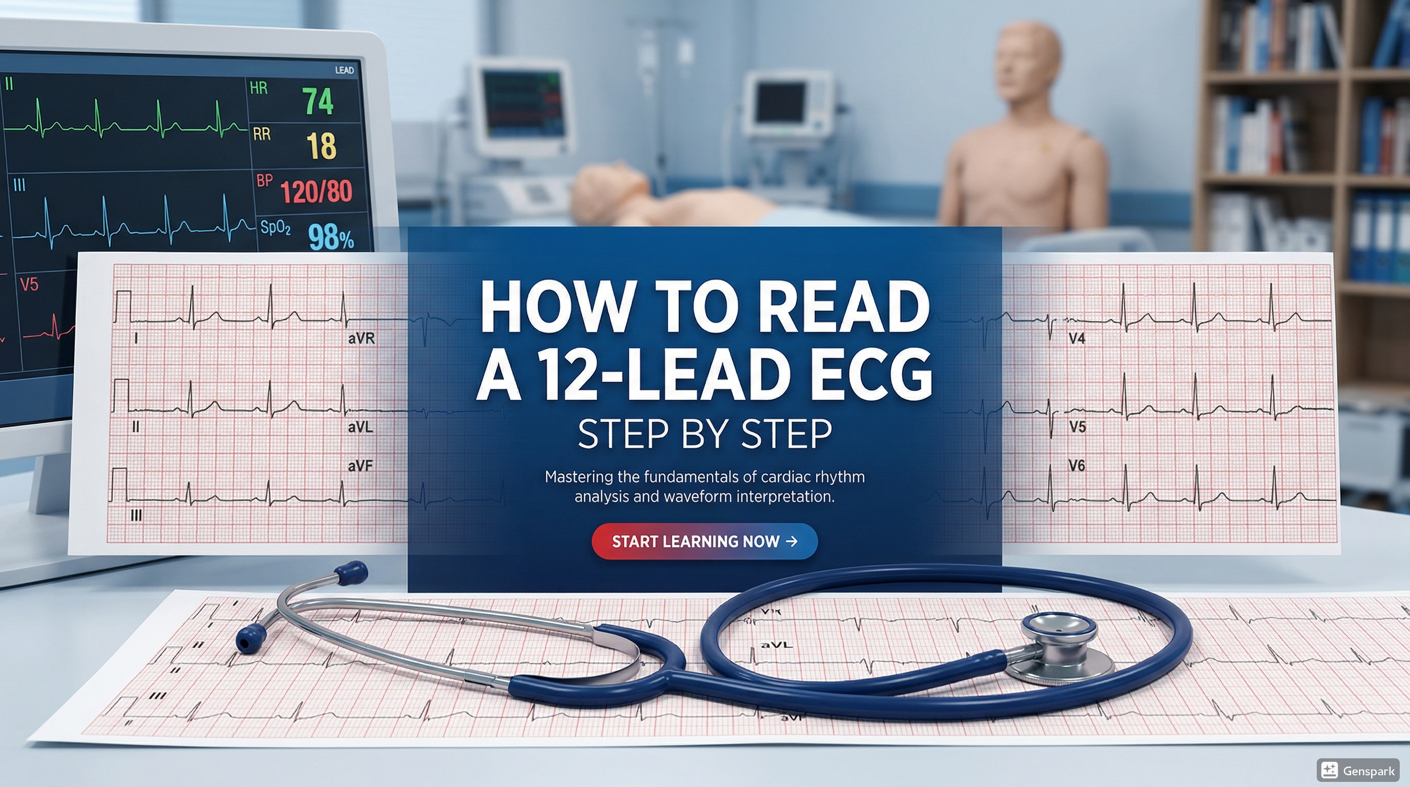 How to Read a 12-Lead ECG Step by Step