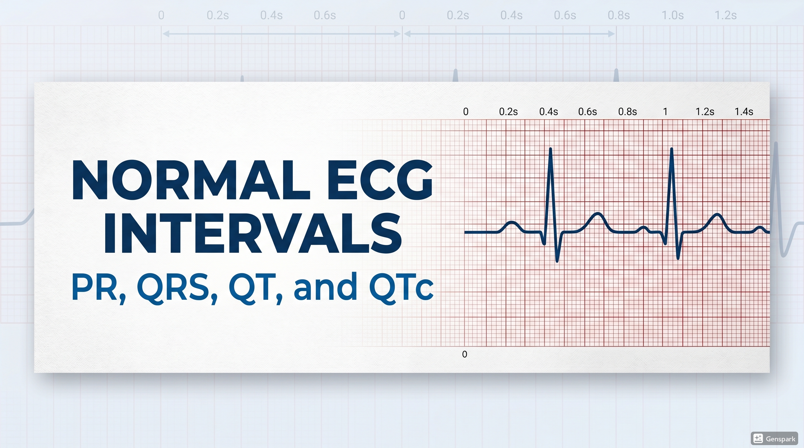 Normal ECG Intervals: PR, QRS, QT, and QTc