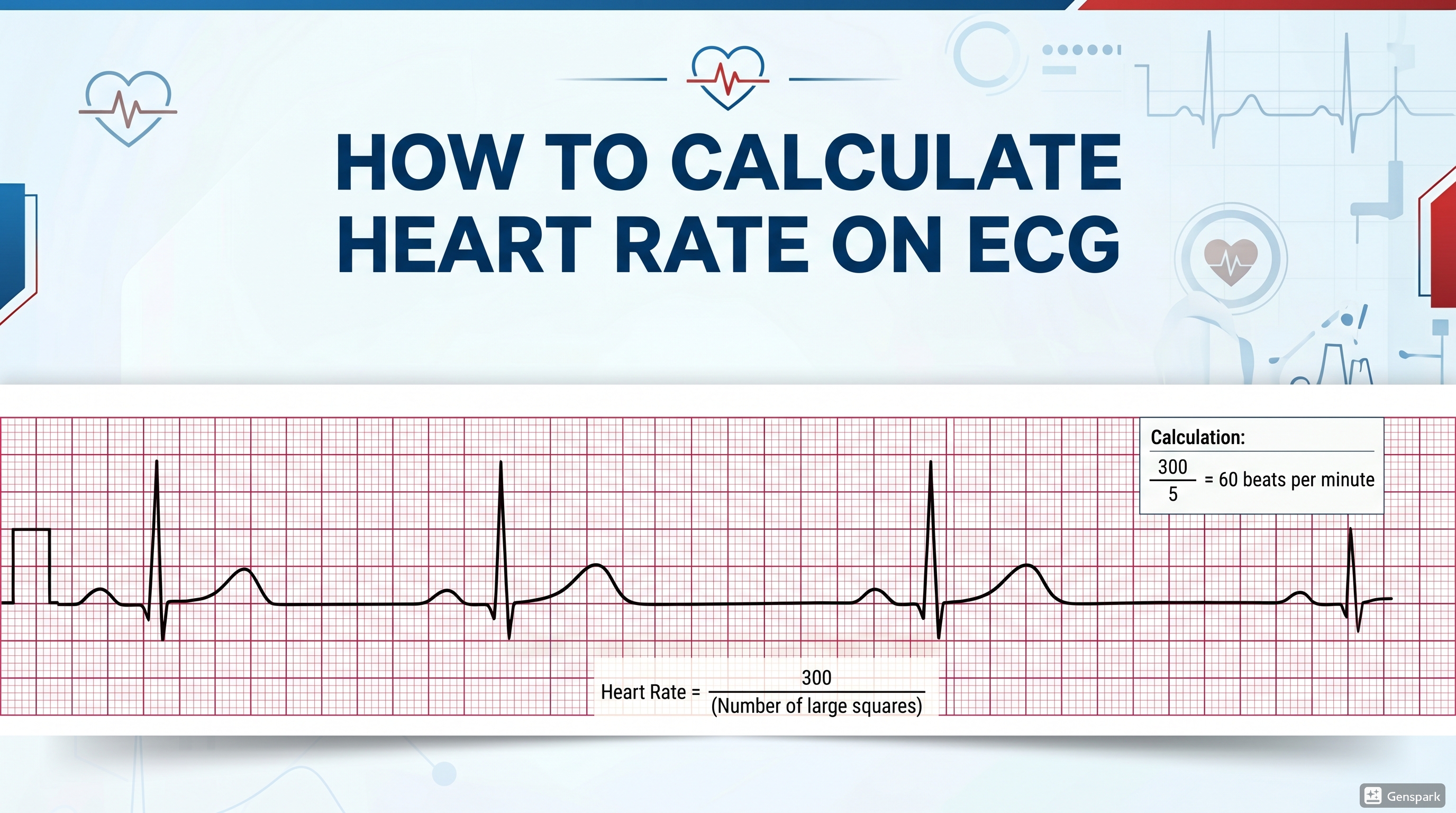 How to Calculate Heart Rate on ECG