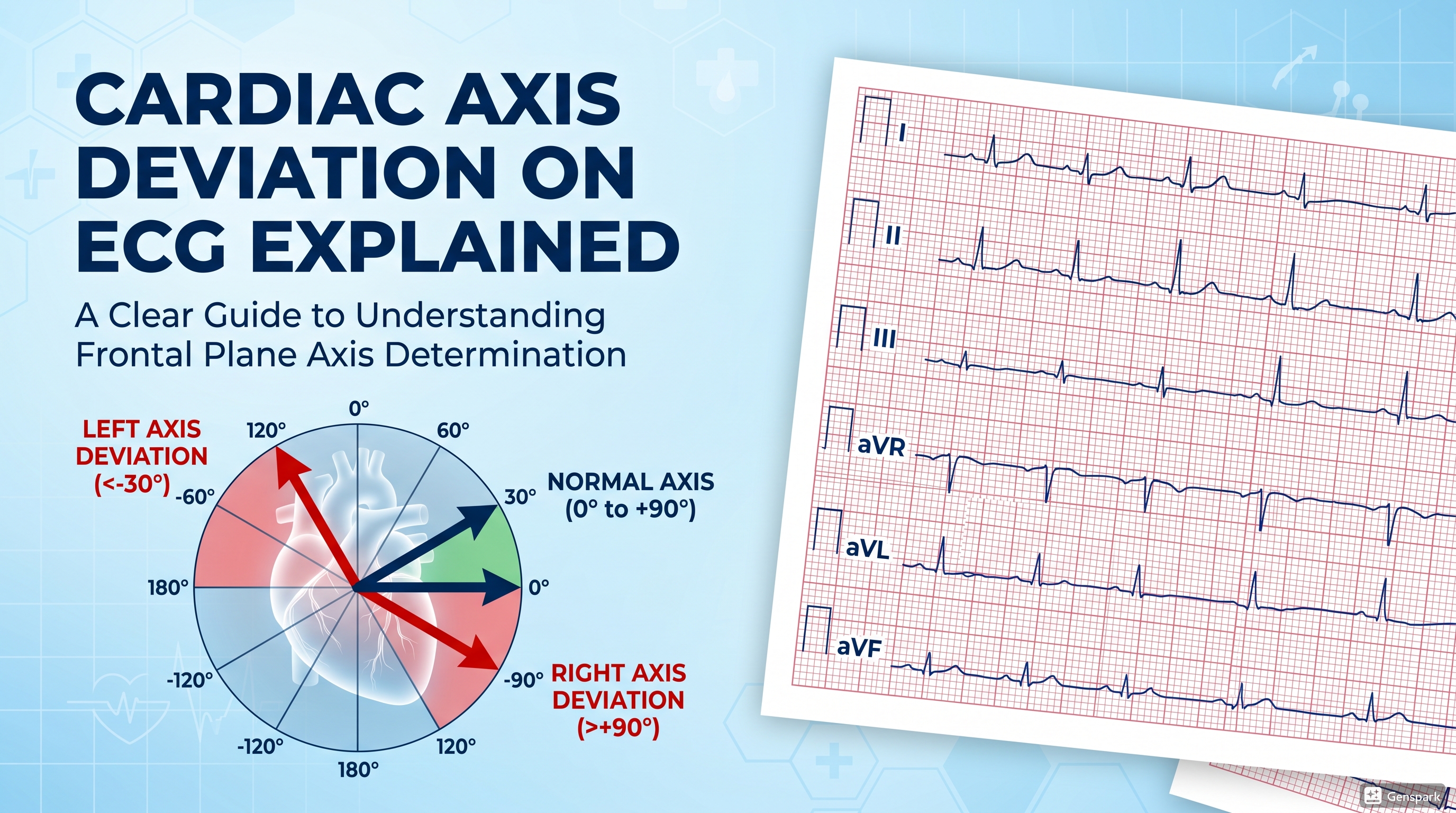 Cardiac Axis Deviation on ECG Explained