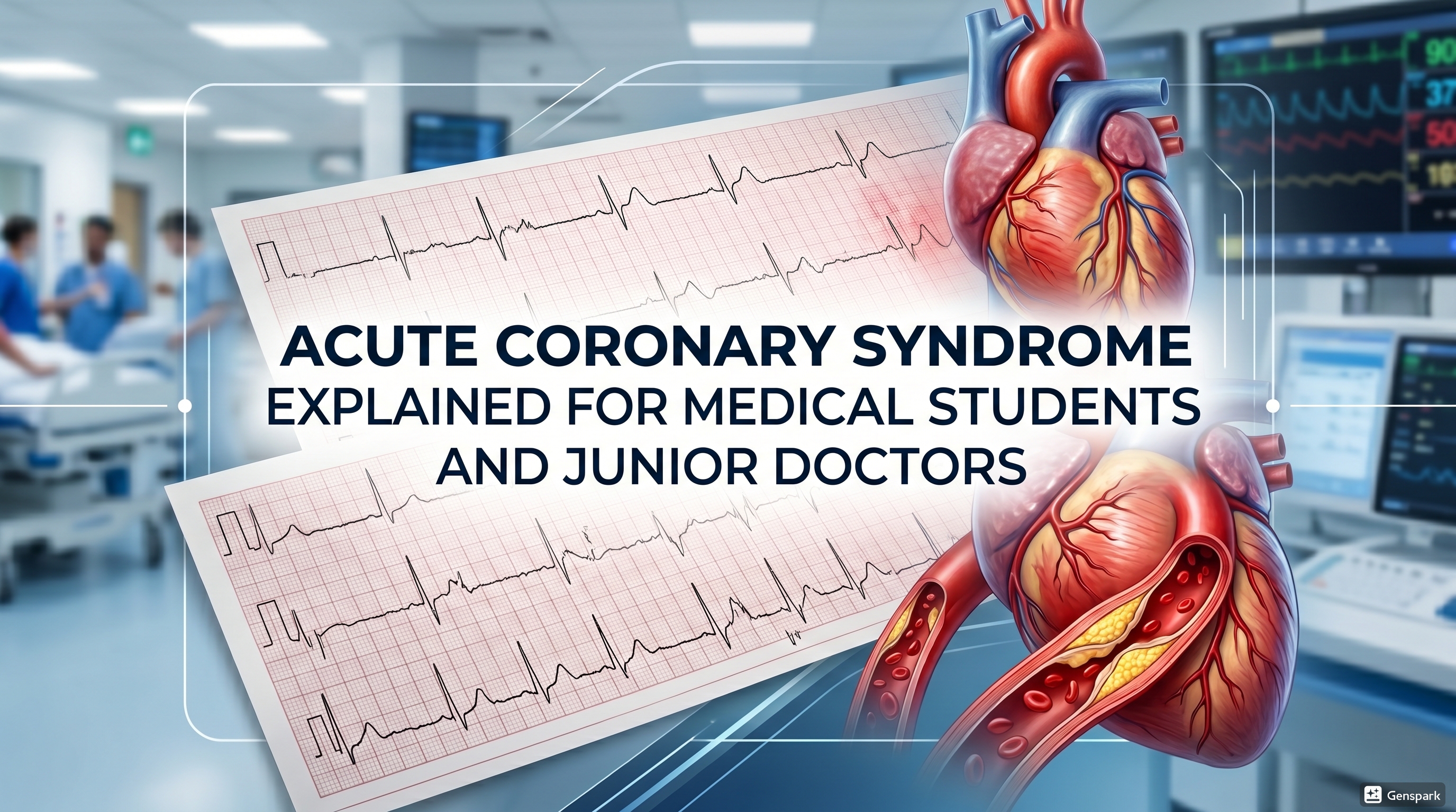 Acute Coronary Syndrome Explained for Medical Students and Junior Doctors