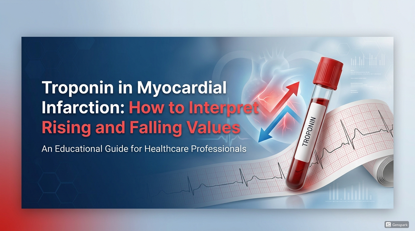Troponin in Myocardial Infarction: How to Interpret Rising and Falling Values
