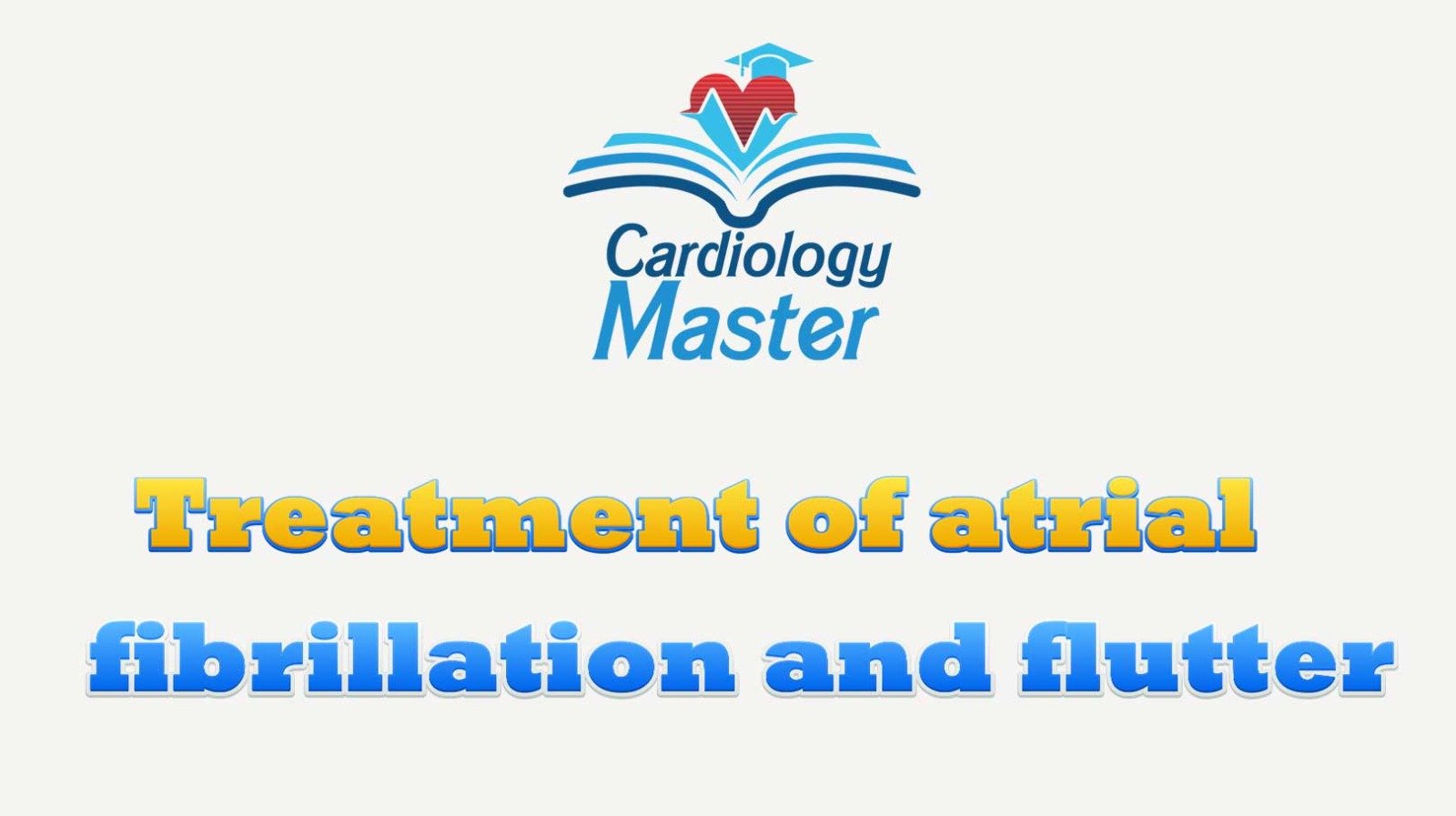Treatment of atrial fibrillation and flutter
